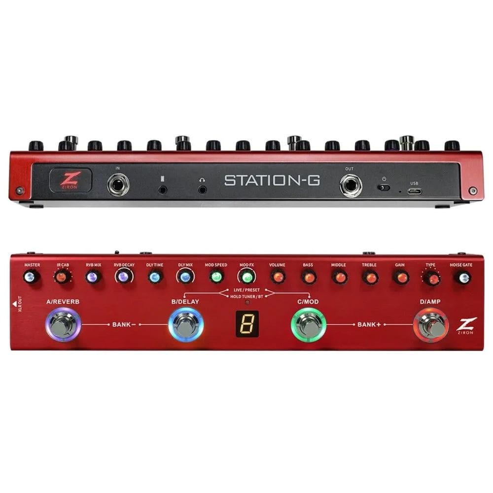 Pedal Ziron Station G  Guitarra