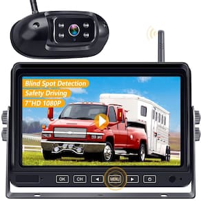 Câmera de backup sem fio Befumly K16 para RV/trailer 1080P HD