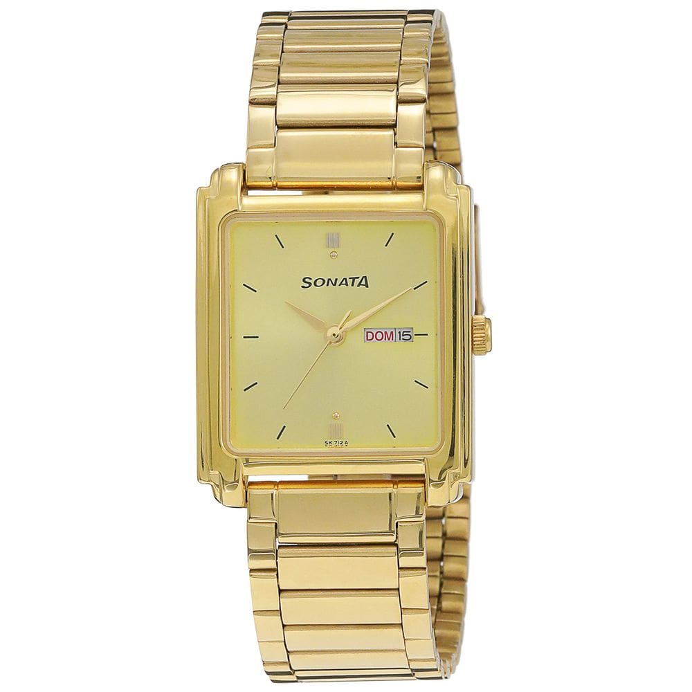 Relógio Sonata NF7053YM05A de quartzo analógico para homens