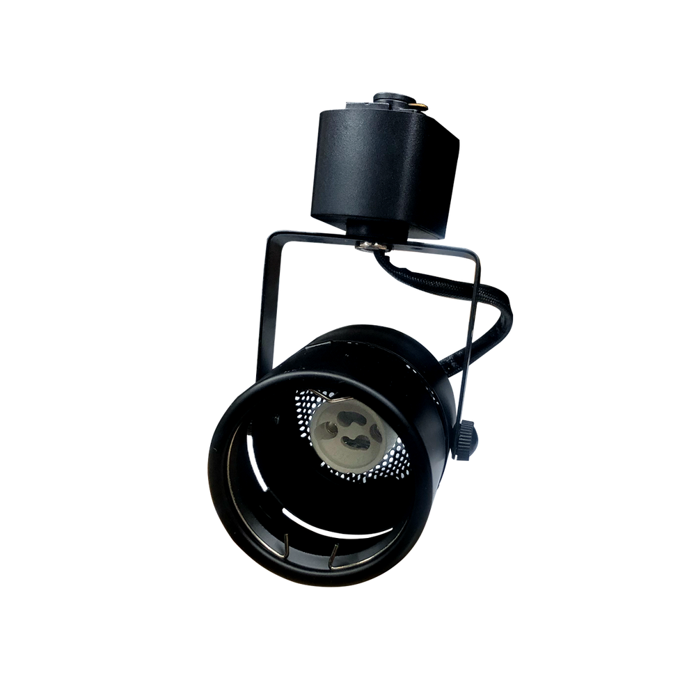 Spot Trilho Eletrificado Led MR16 GU10 IP20 Bivolt Preto