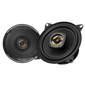 Alto-falantes de áudio automotivo Pioneer TS-A1081F bidirecionais coaxiais de 4 polegadas