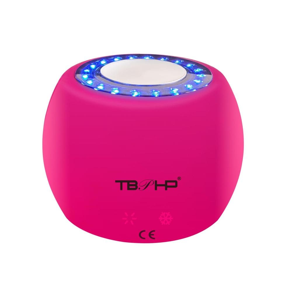 Massageador facial TBPHP 2 em 1 Red-Light Hot Cold Wireless