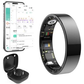 Rastreador de saúde Smart Ring Mefoma 2025 com monitor de pressão arterial