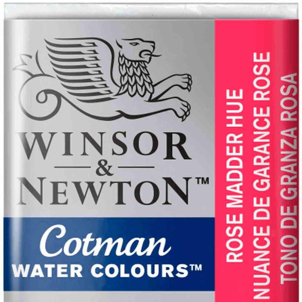 Aquarela Cotman W&N Pastilha 580 Rose Madder Hue