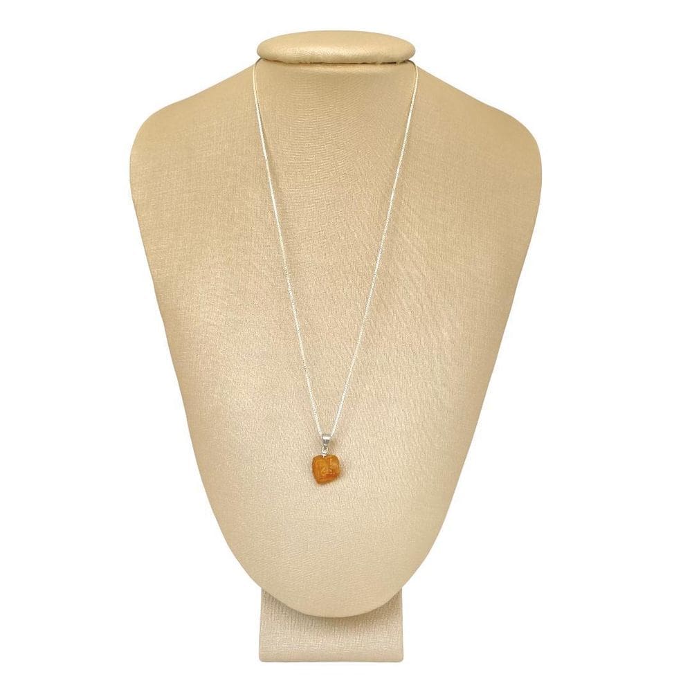 Colar 60Cm Prata 925 Topázio Imperial Ponte Vecchio Joias