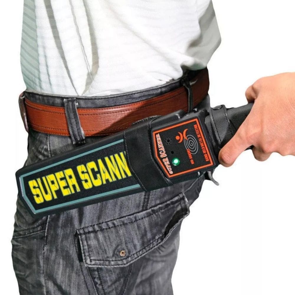 Detector De Metais Portátil MD-303B - Alta Sensibilidade - Verde