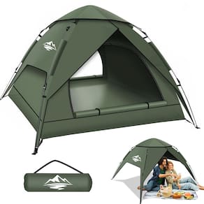 Tenda de acampamento Purebox para 2-3 pessoas à prova d`água e à prova de vento