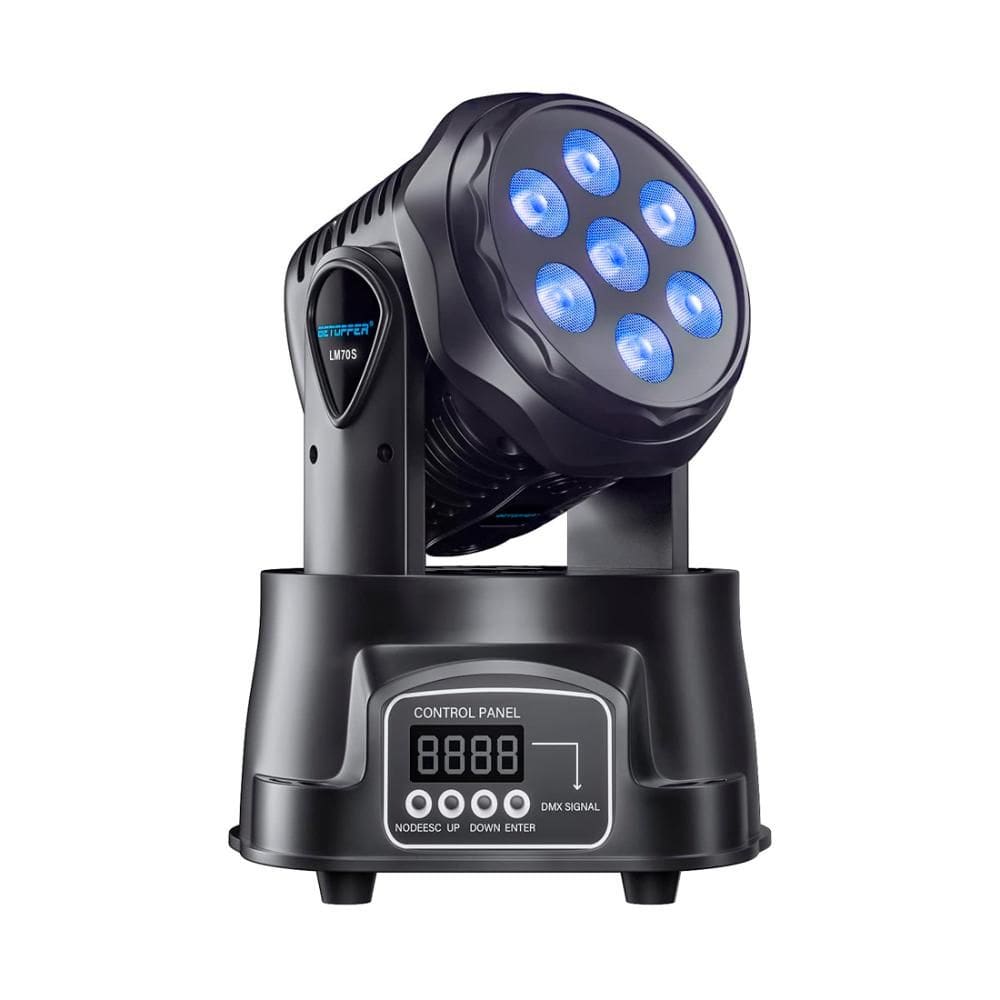 Moving Head Wash 56W 7x8W 4in1 RGBW Betopper LM70SR