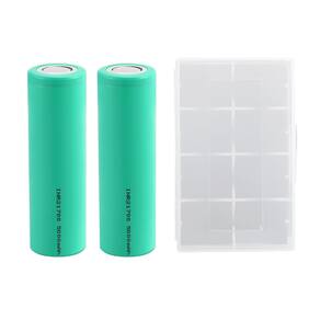 Conjunto de estojos de bateria BFHB 21700 5000mAh, pacote com 2 unidades para lanterna
