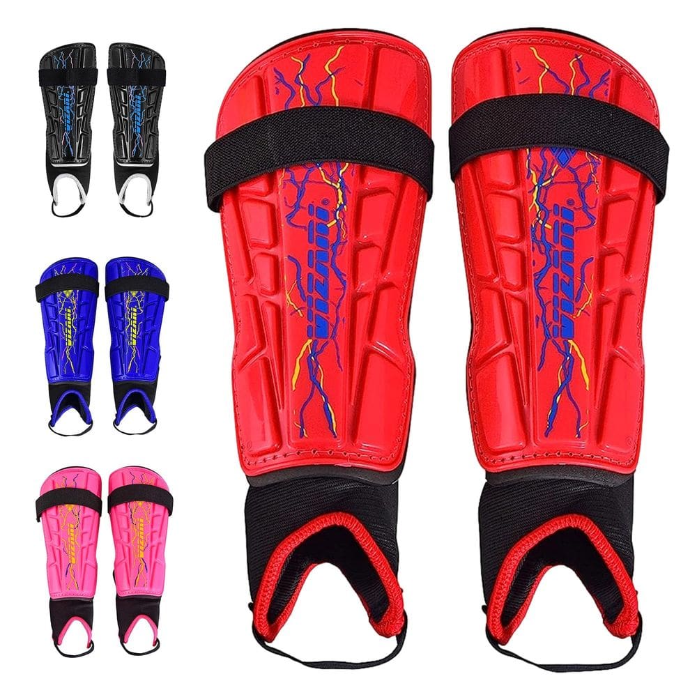 Caneleiras de futebol Vizari Zodiac Lightweight Youth PP Shell