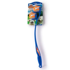 Toy para cães Chuckit! O lançador duplo Duo 22M com 2 bolas de tênis