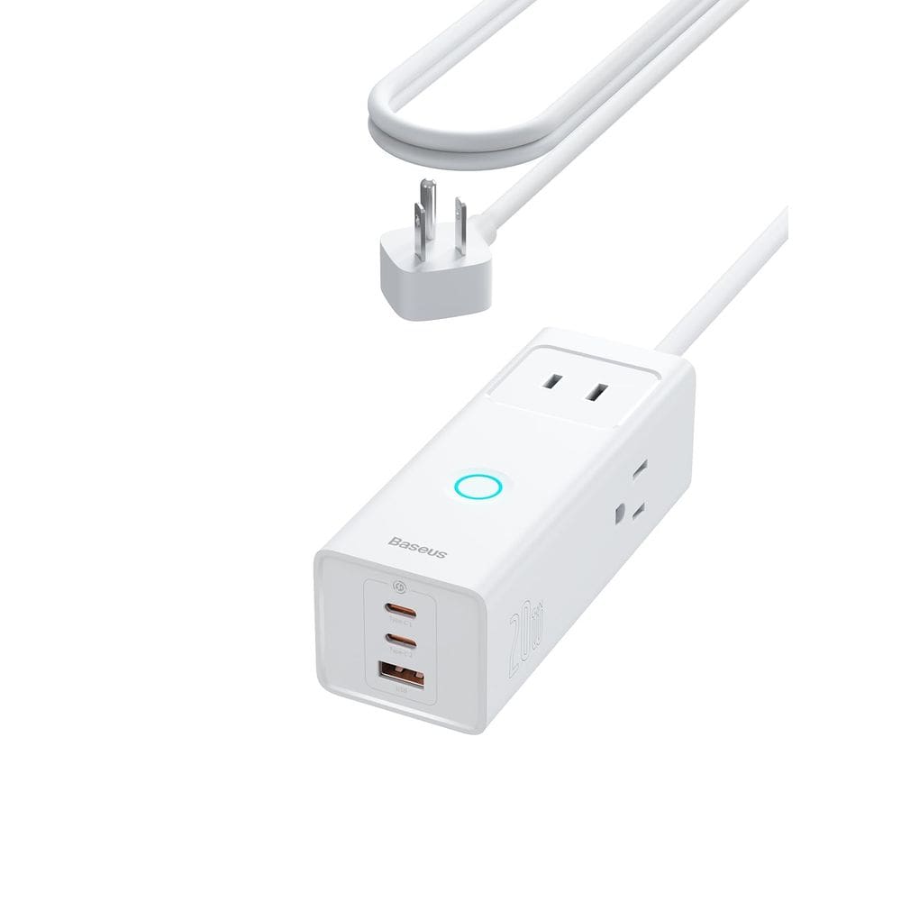 Protetor contra sobretensão Power Strip Baseus PowerCombo Pro 20W PD