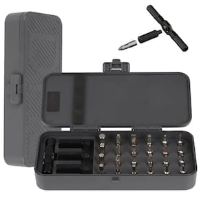 Conjunto de chaves de fenda Ratchet Limoruns 24 em 1 com estojo para eletrônicos