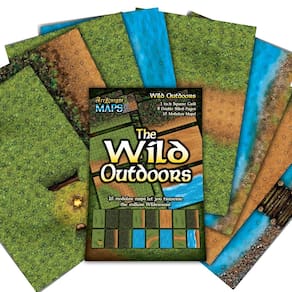 Mapas modulares de RPG Arcknight The Wild Outdoors Roleplaying
