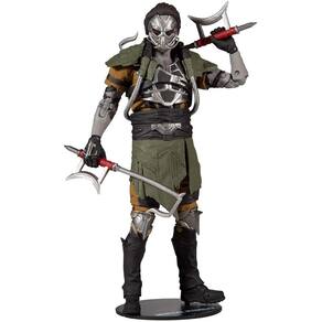 Boneco de ação McFarlane Toys Mortal Kombat Kabal de 7 polegadas