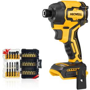 Controlador de impacto sem fio MICWELL para bateria máxima Dewalt 20V