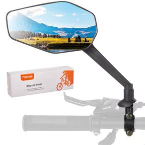 Espelho de bicicleta Fitense Espelho retrovisor de segurança ajustável em 360°