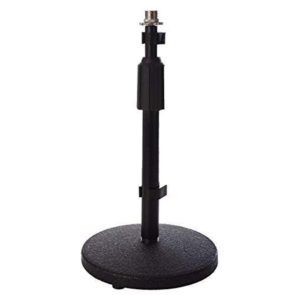 Suporte para microfone de mesa LyxPro com altura ajustável