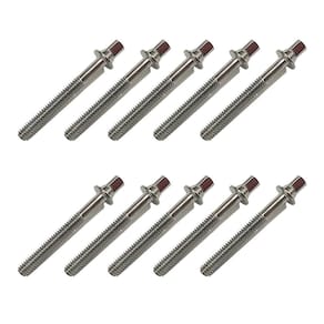 Kit 10 Parafuso Afinação De Bateria 51Mm X 5Mm 7/32 Torelli