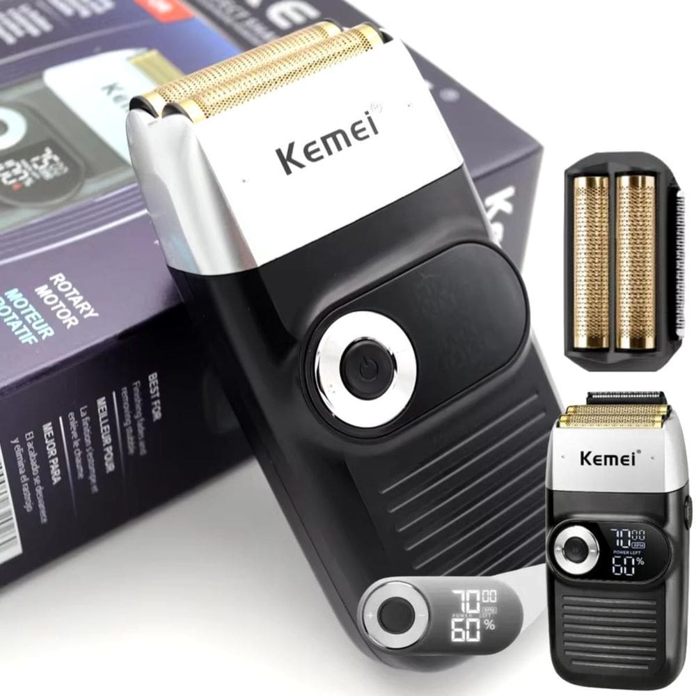 Barbeador Kemei Km-2026 Silencioso Para Uso Diário