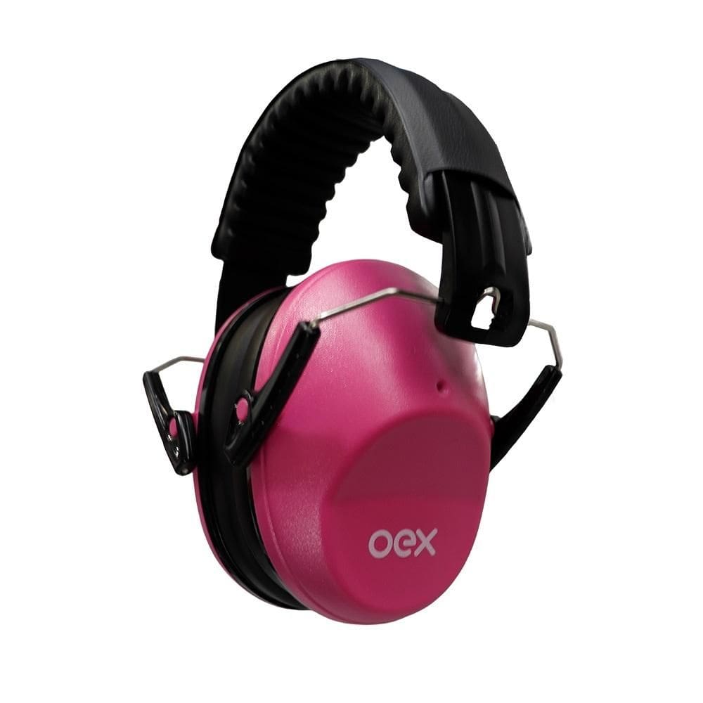 Fone Abafador de Ruído Rosa AB100 , OEX