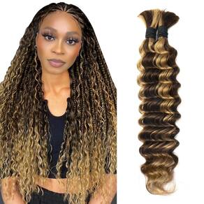 Trança humana de cabelo Slide-Ex Boho Braids 4/27 Ombre 26cm 200g