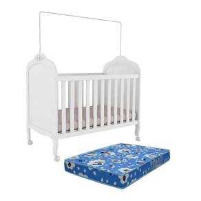 Berço Americano Elô 3 em 1 com Colchão Baby Physical - Móveis Peroba
