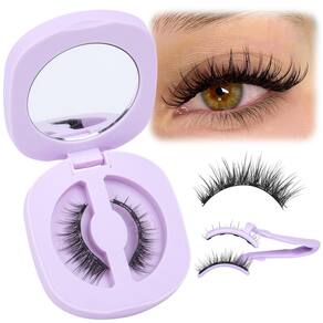 Cílios magnéticos ALICROWN Natural Look, reutilizáveis, 1 par