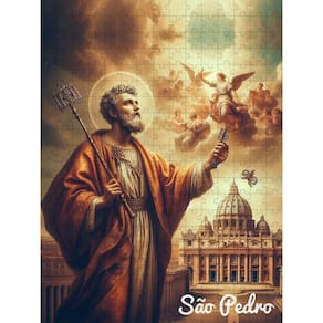 Quebra-Cabeça Religiosos De Deus São Pedro De 300 Peças