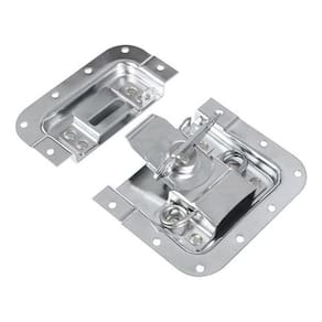 Fecho Borboleta Grande Cromado Porta Cadeado Lu-F01 Luminos
