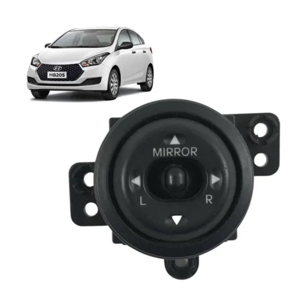 Botão Comando Retrovisor Hyundai Hb20 2013 À 2019 39X4801110