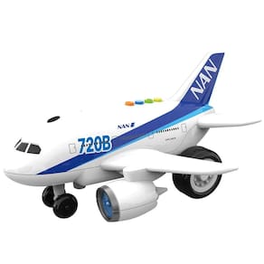 Avião de Brinquedo com Luz e Som 1:16 - Shiny Toys