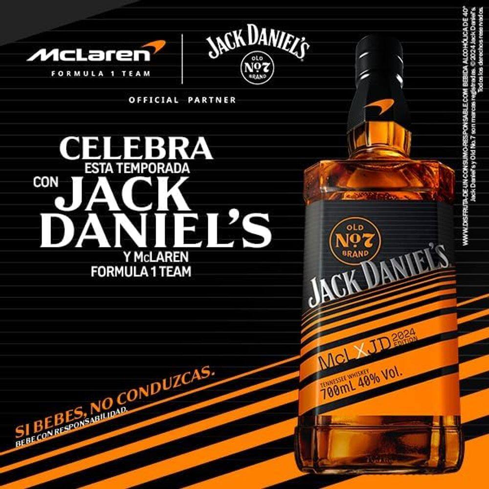 Whisky Jack Daniels McLaren 700ml | Casas Bahia