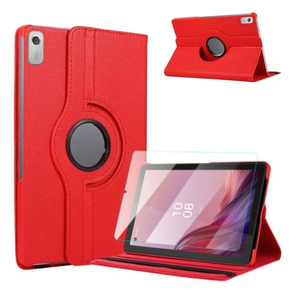 Capinha Suporte Giratório Para Lenovo M9 Tb-310Xu + Película