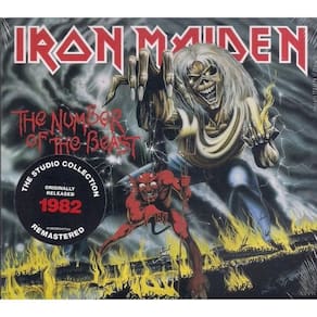 Cd Iron Maiden - The Number Of The Beast (1982) Digipack