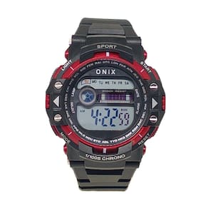 Relógio Masculino Onix Digital It-8402801 Preto E Vermelho