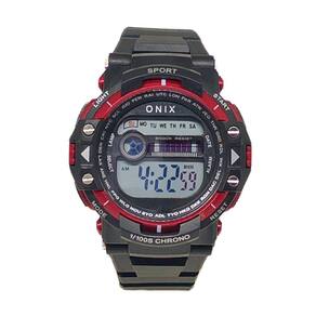 Relógio Masculino Onix Digital It-8402801 Preto E Vermelho