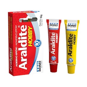 Ara1813 - Adesivo Araldite Hobby 16G Blister Sga - Universal - Tekbond