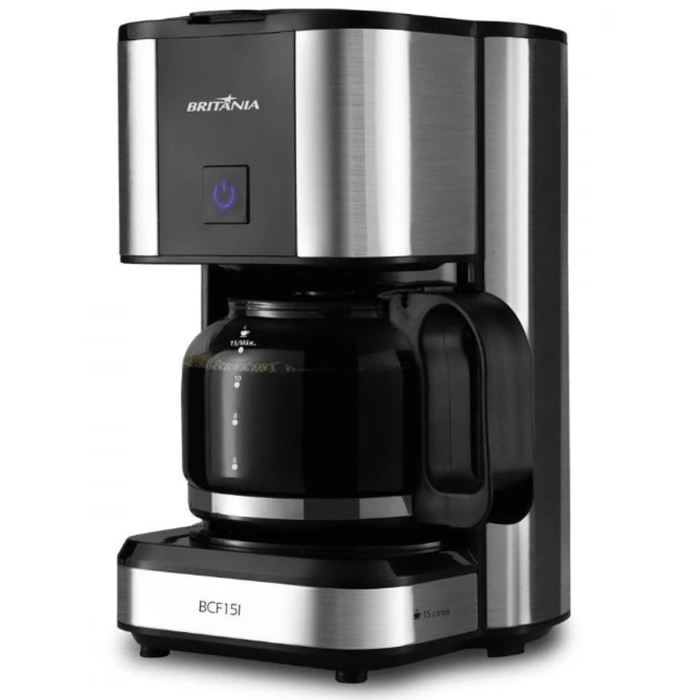 Cafeteira Elétrica Britânia Preto 220v - Bcf15i