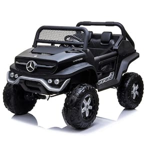 Quadriciclo Eletrico Utv Mercedes Benz Unimog Preto - Importway