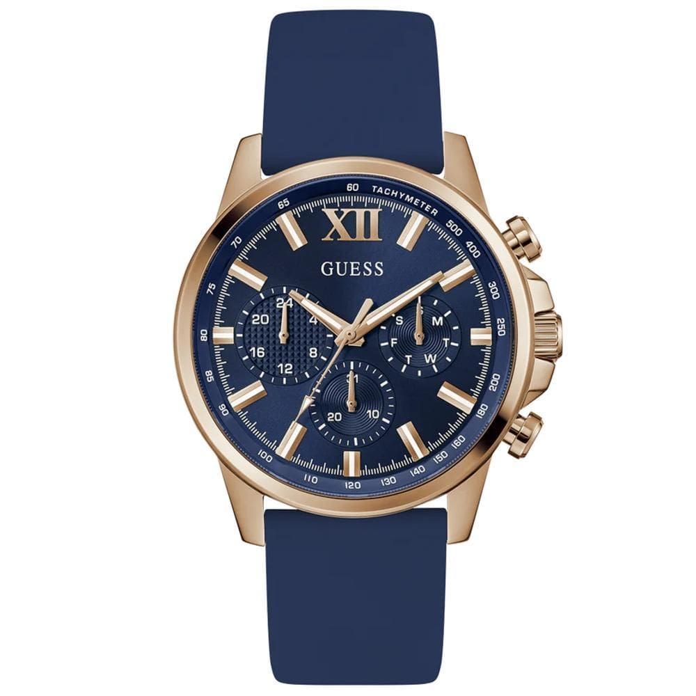 Relógio Guess Masculino Multifunção Gw0913G1 Rose