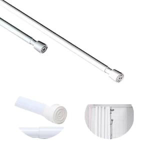 Tubo Extensível Ajustável Até 140Cm Cortina Box De Banheiro