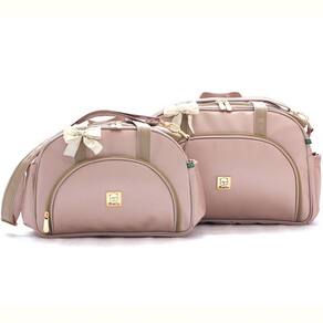 Kit Bolsas Maternidade Bebe Miellu - Prática - G, P Trocador