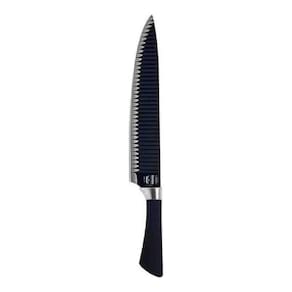 Faca De Cozinha Shark Em Aço Inox 38 Cm Profissional Afiada