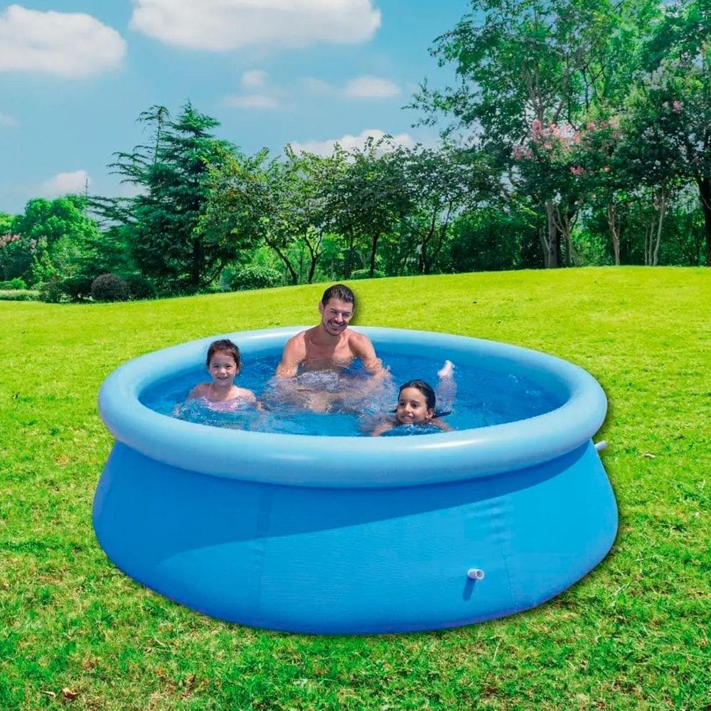 Piscina 1000L Estrutural Circular Ideal Para Sol