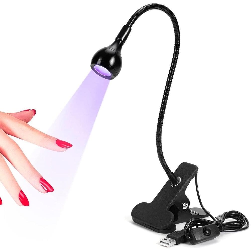 Cabine Led Uv Para Unhas Secagem Rápida Ajustável Usb