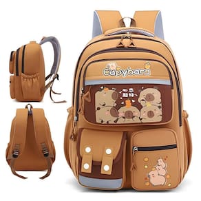 Mochila Capivara Impermeável Escolar Grande Infantil Adulto