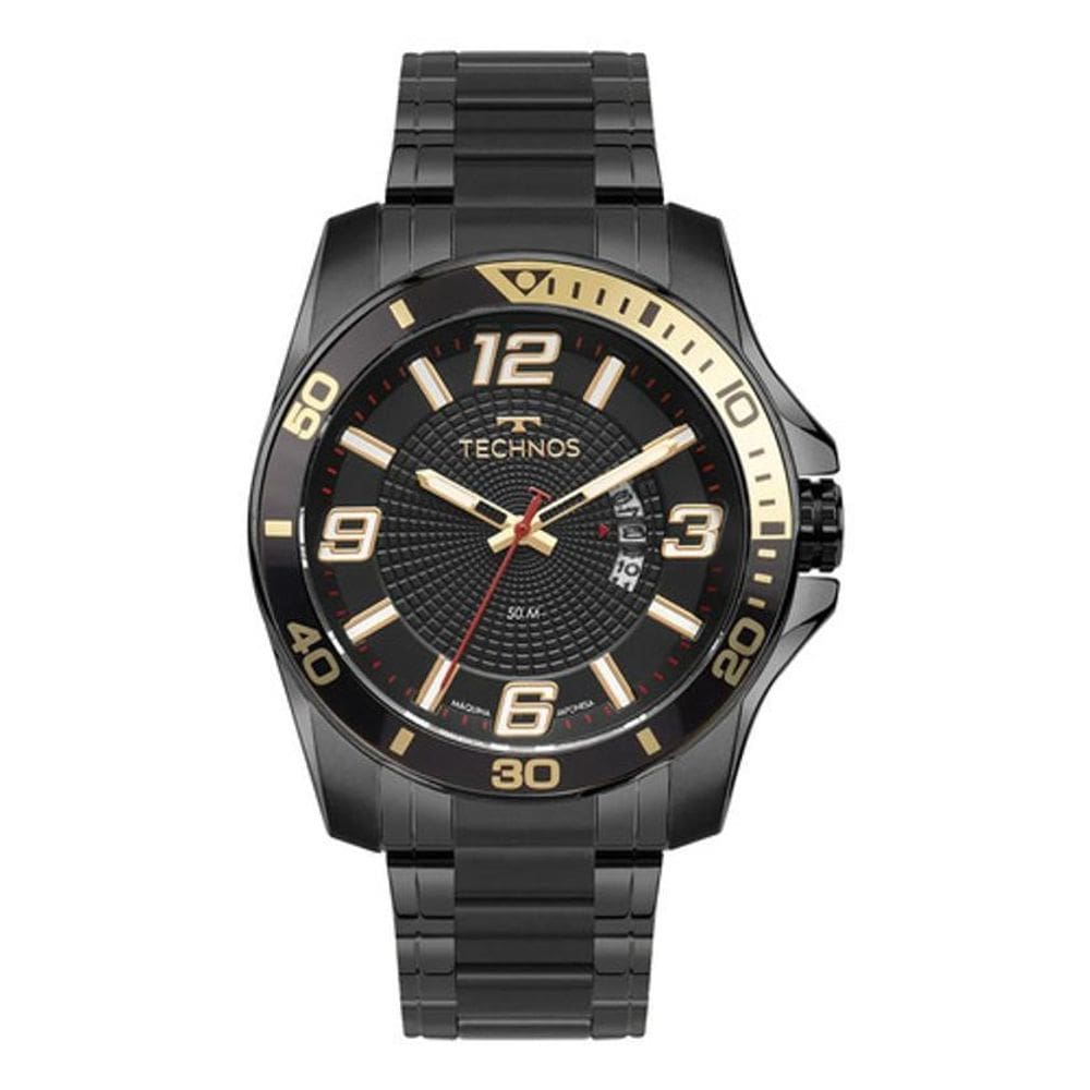 Relógio Technos Masculino Racer Preto 2117Lfr/1P