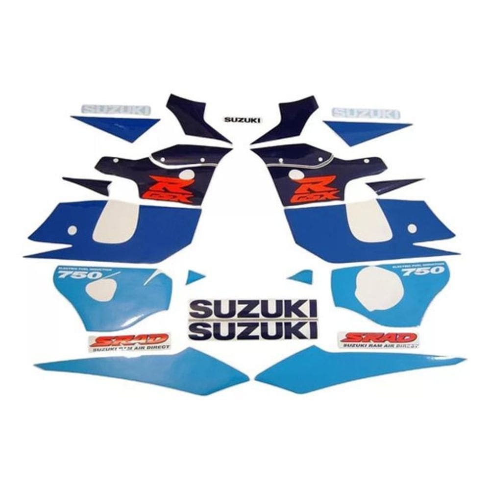 Kit Adesivos Suzuki Gsxr 750