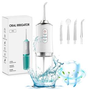 Irrigador Oral Jato D Água Portátil Elétrico 4 Bicos USB